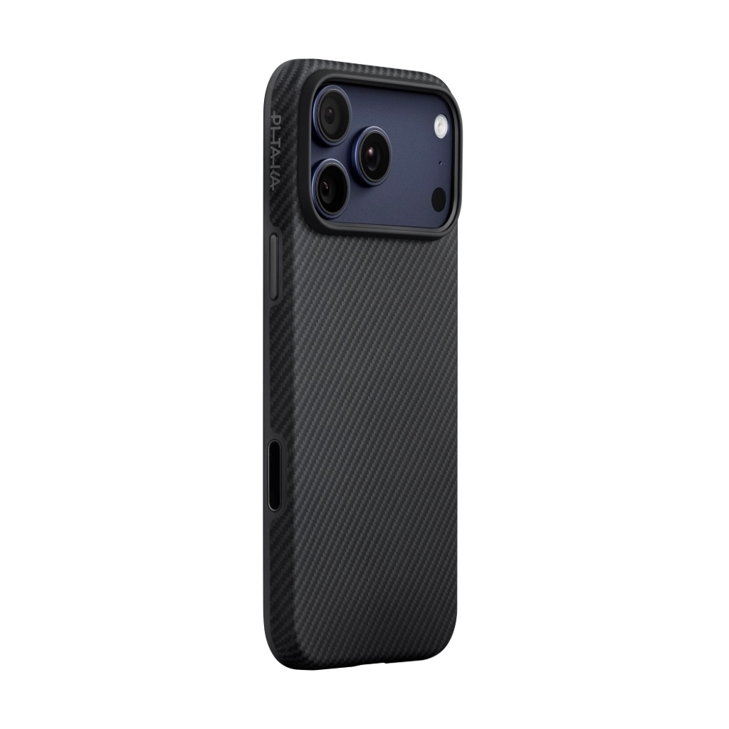 39  Aramid UltraGuard 17 Pro Max Pitaka Aramid Ultra Guard Case For Iphone 17 Pro Max-Black/Grey